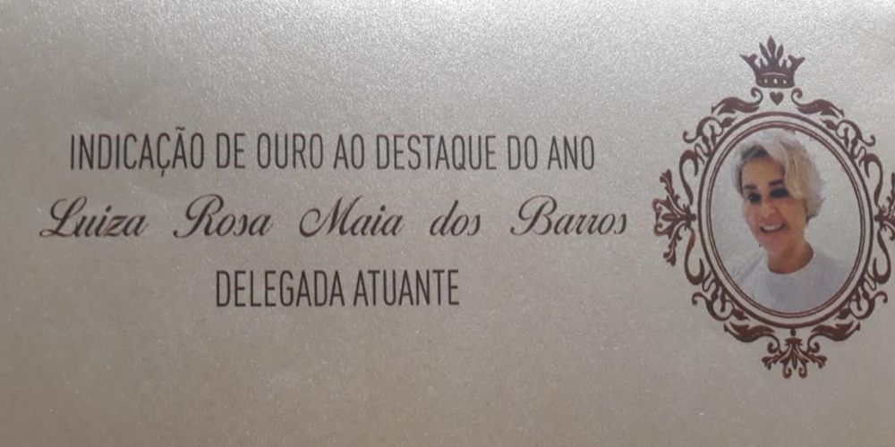 POLÍCIA CIVIL PARABENIZA A DELEGADA LUIZA MAIA